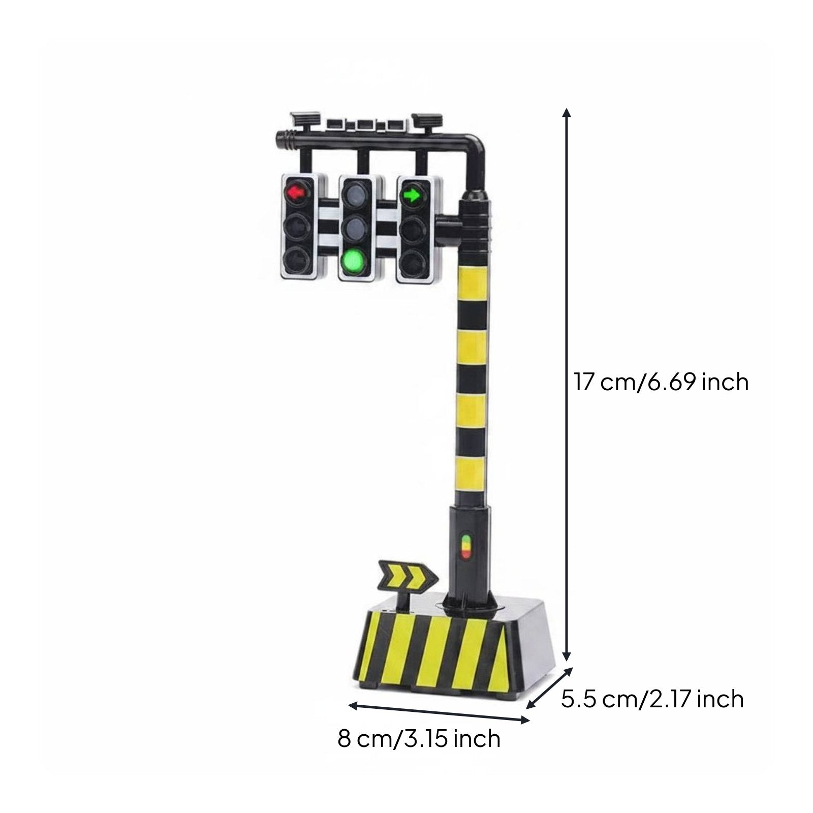 Toy Traffic Light Realistic Design Simulation Traffic Light for Classroom