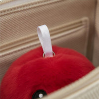 6 Pieces Cute Bun Keychain Bag Decoration Fashion Accessory Easy Attachment