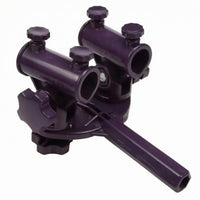 Double Rod Holder Bracket Long Arm Fishing Chair Rod Holder Gear Storage