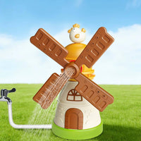 Rotating Sprinkler 360° Spray Water Wheel Sprinkler Toy Safe Material for Beach