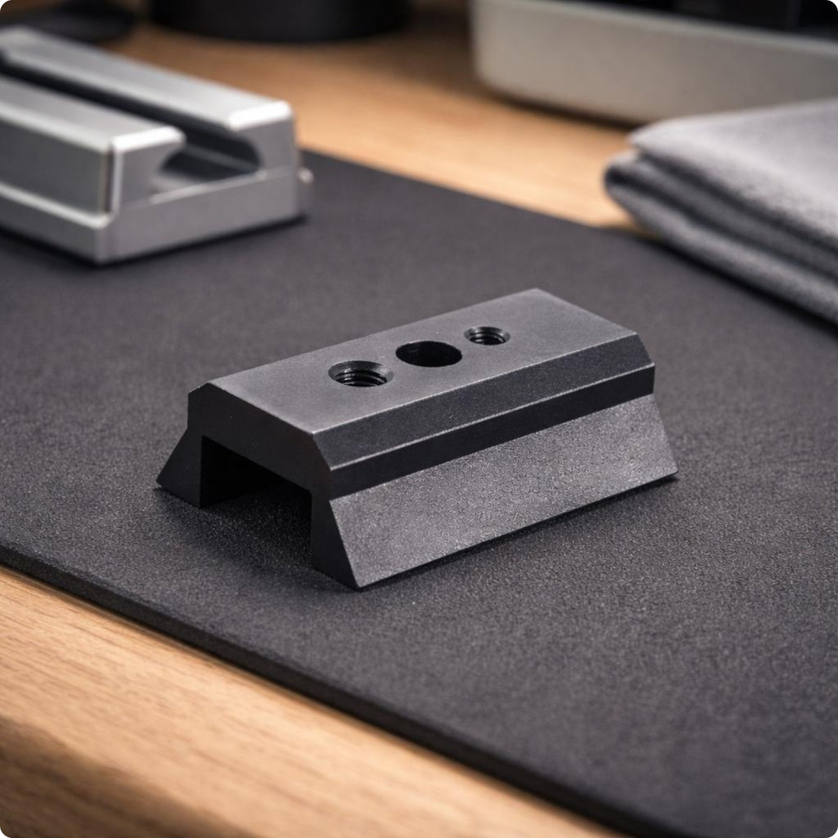 Dovetail Base Block Three Mounting Holes Dovetail Pad Compact