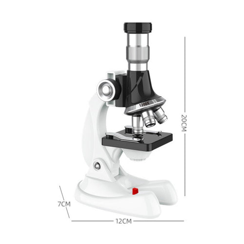 1200x Children's Microscope Crystal Clear Optics Kids Microscope Kit