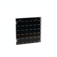 Guitar Pick Display Case Dustproof Acrylic Plectrum Holder Clear View Guitar Pick Collection Box Storage Holder for Guitarists, Collectors, Studio