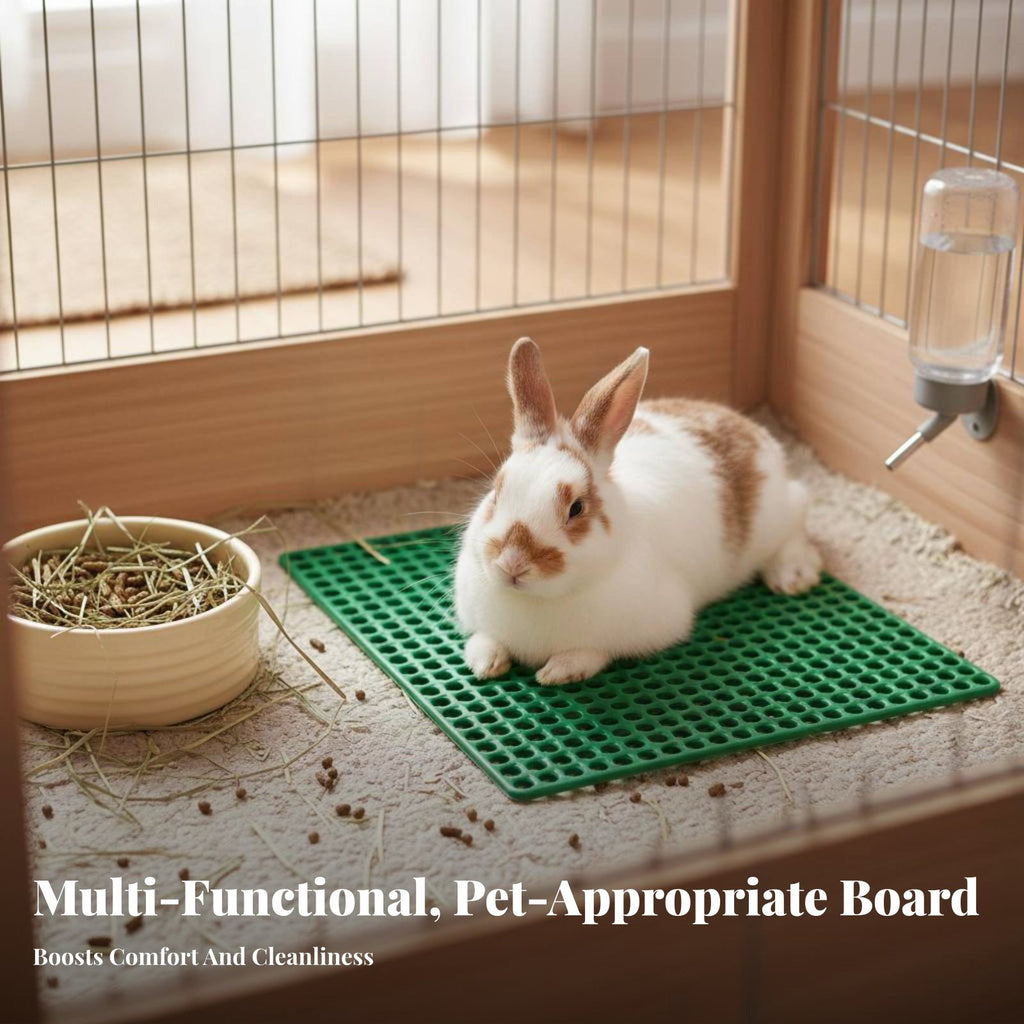 Perforated enclosure Floor Mat chew-resistant Pet Foot protective pad Easy to Clean for small animal Owners