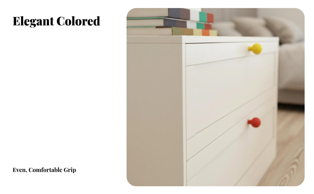 Upright Drawer Unit Formaldehyde-without 5-Drawer Upright Cabinet Large Capacity Minimalist Design for Homeowners, Office