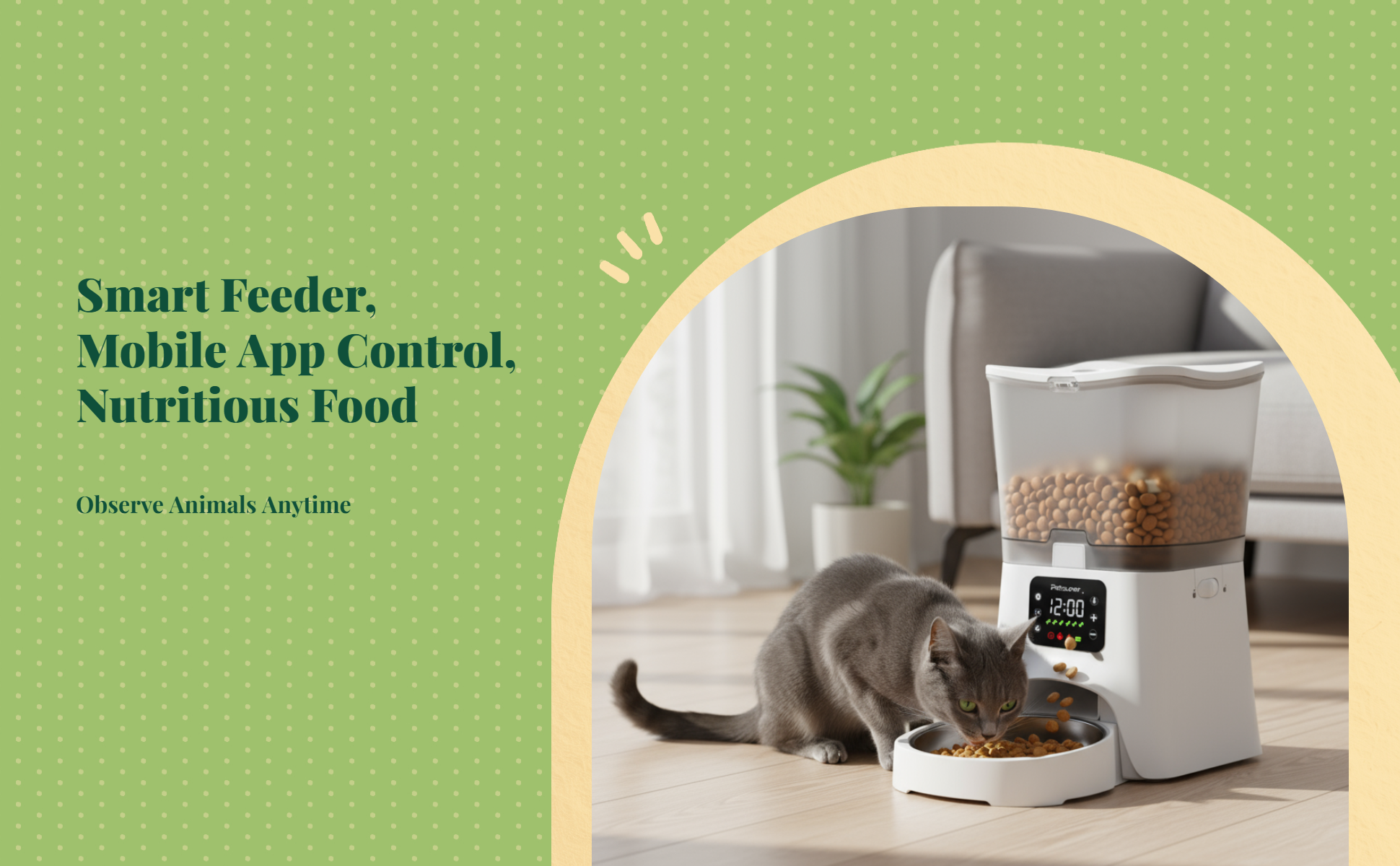 App-Controlled Cat Feeder