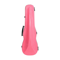 Carbon Fiber Violin Case Lightweight 4/4 Full Size Violin Case Double Bow Holders for Storage