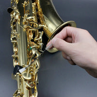2 Pieces Saxophone Sound Hole Brush Natural Fiber for Rehearsal Room
