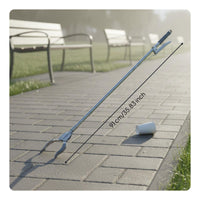 Long Reach Grabber No Bending Stainless Steel Grabber Claw Comfortable Press Action Heavy Duty Trash Picker for Elderly