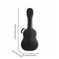 ABS Guitar Case Thickened Waterproof Guitar Case Lightweight for Men, Beginners