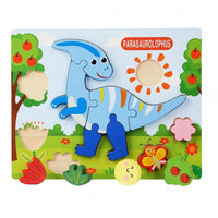 Shape-Matching Puzzle Educational Wooden Shape Puzzle Board Fine Motor Skills