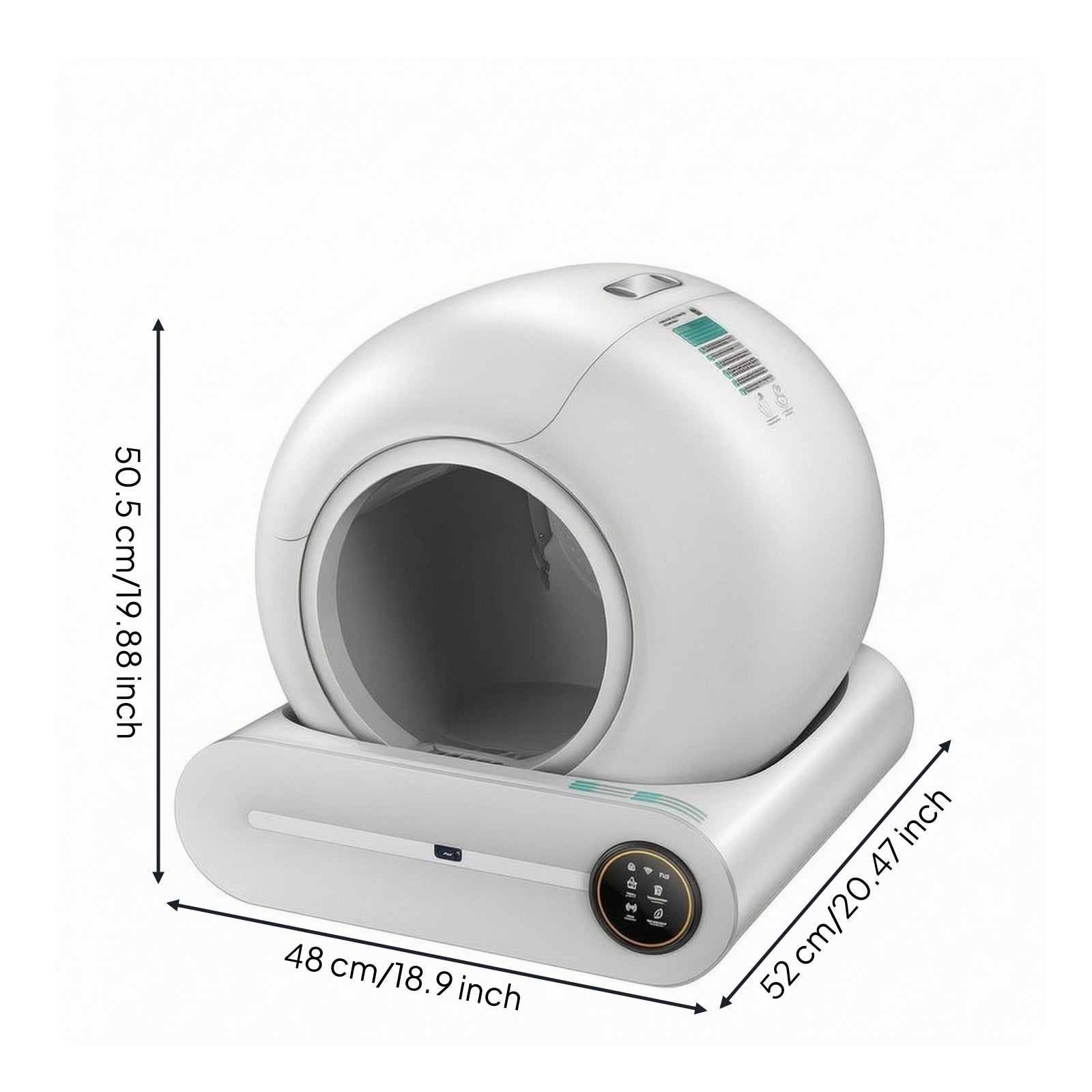Smart Feline Litter Box Health Self-Cleaning Feline Litter Box Ultra-Quiet
