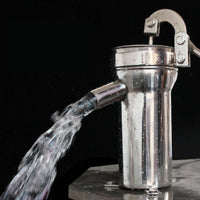 Stainless Steel Hand Pump Leak-Proof Pumping Equipment High Flow Rate for Garden