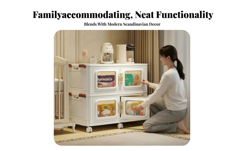Mobile infant Drawer Organizer Space-Saving Design cloth Drawer storage versatile