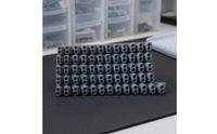 10 Pieces Conductive Rubber Strip Ribbed Computer Parts Long Narrow