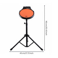 Digital Drum Pad Metronome Earphone Output for Drummers