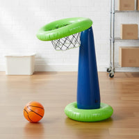Inflatable Basketball Hoop Sturdy Base PVC Basketball Frame for Party