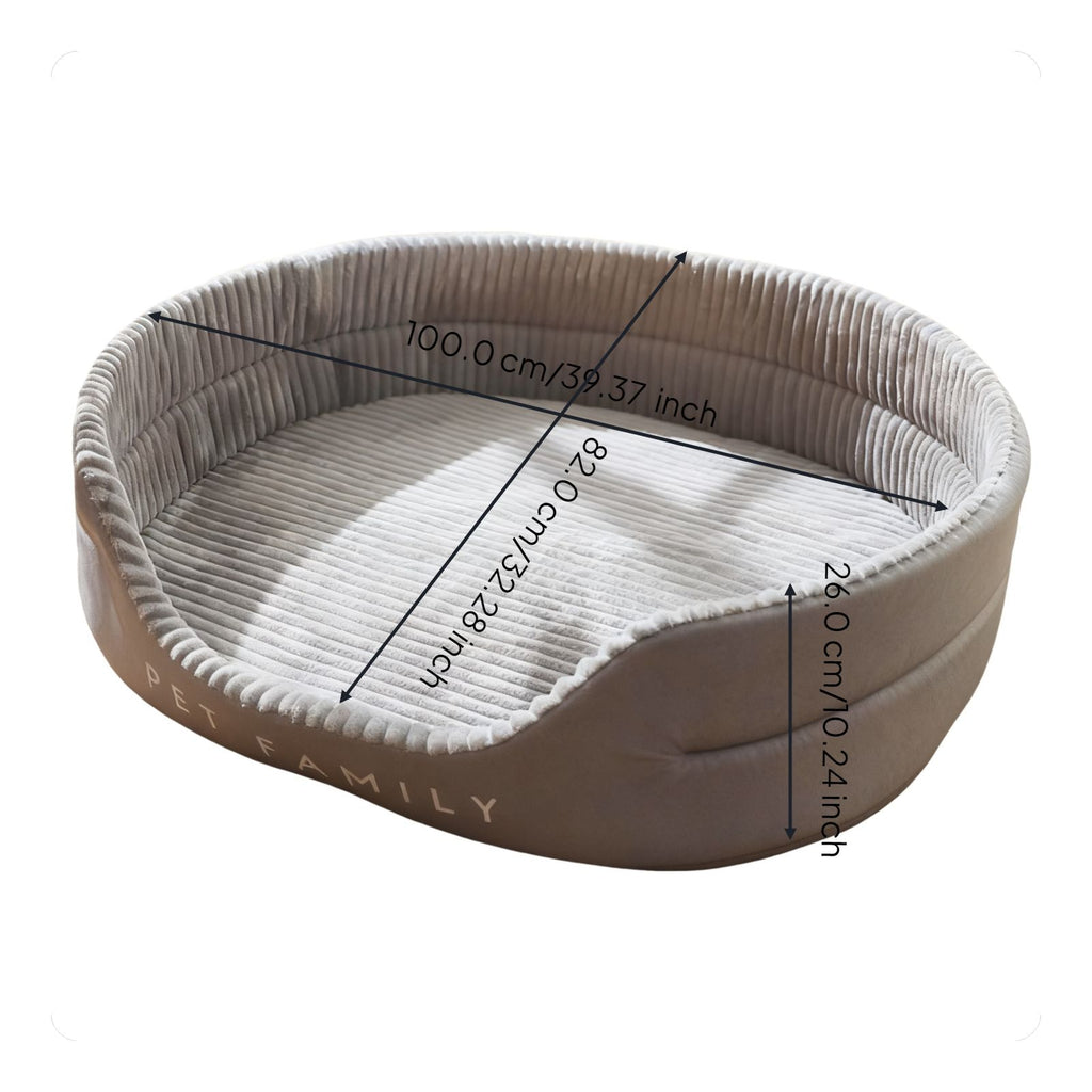 Removable washable dog bed