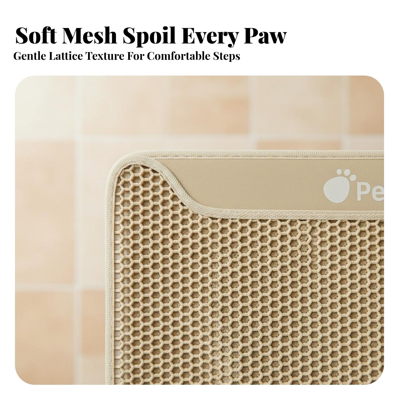 hexagonal Litter collectping Mat Antitracking hexagonal Litter collecter for Home