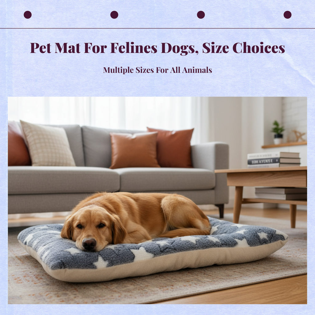 Automatic Heating Pet Bed Mat, Non-Slip, Washable, Gray