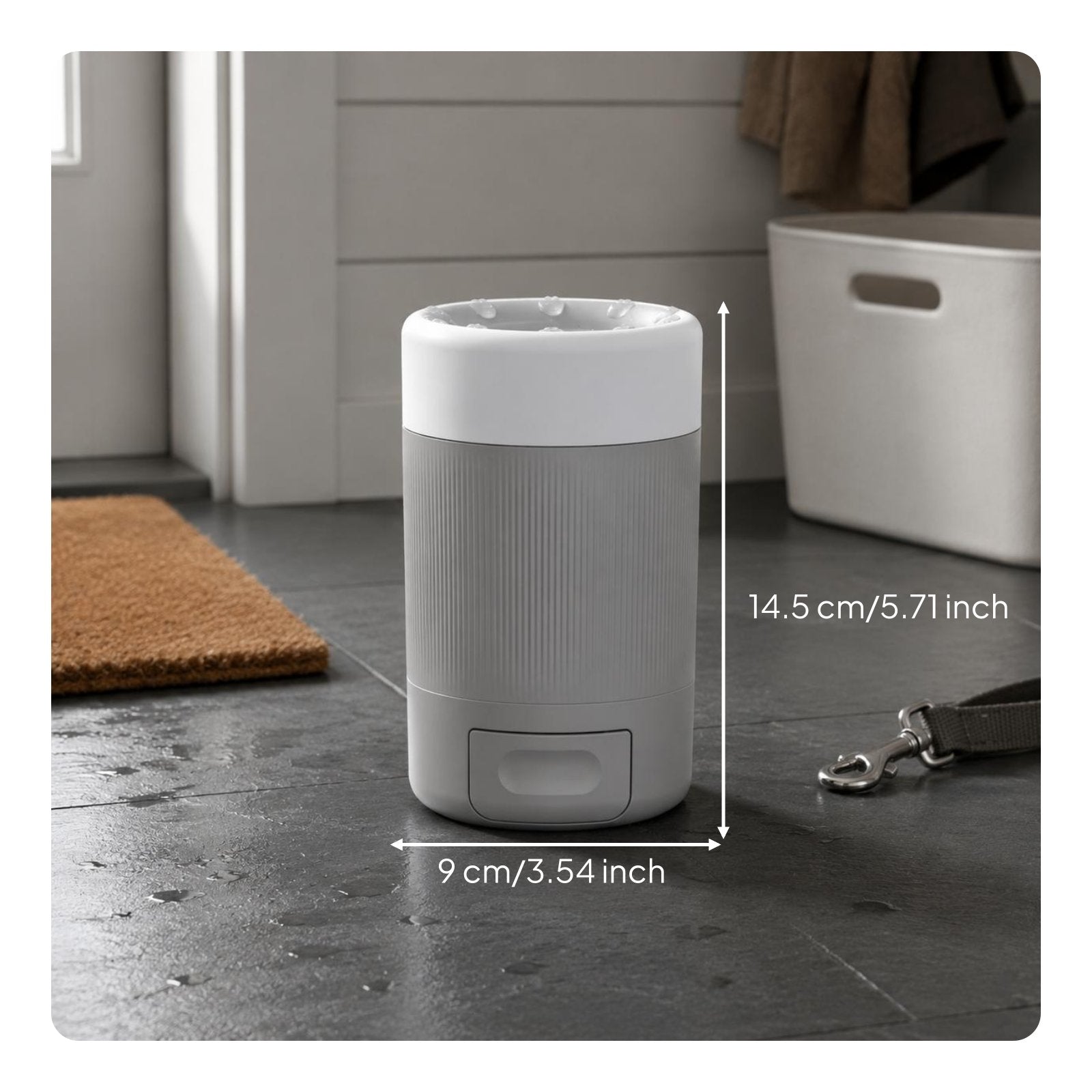 Pet Paw Cleaner Cup Easy to Use Pet Paw Washer Cup Single-Button-Button Control