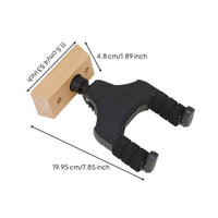 Weight-Activated Lock Guitar Hook EVA Padded Self-Locking Guitar Hanger Easy
