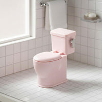 1:12 Scale Toilet Pretend Play Dollhouse Toilet Movable Lid for Miniature Scene