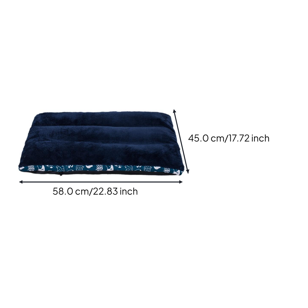 Non-slip thick pet bed