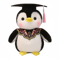 Doctor Penguin Stuffed Toy Cute Graduation Penguin Stuffed Toy Soft for Girls