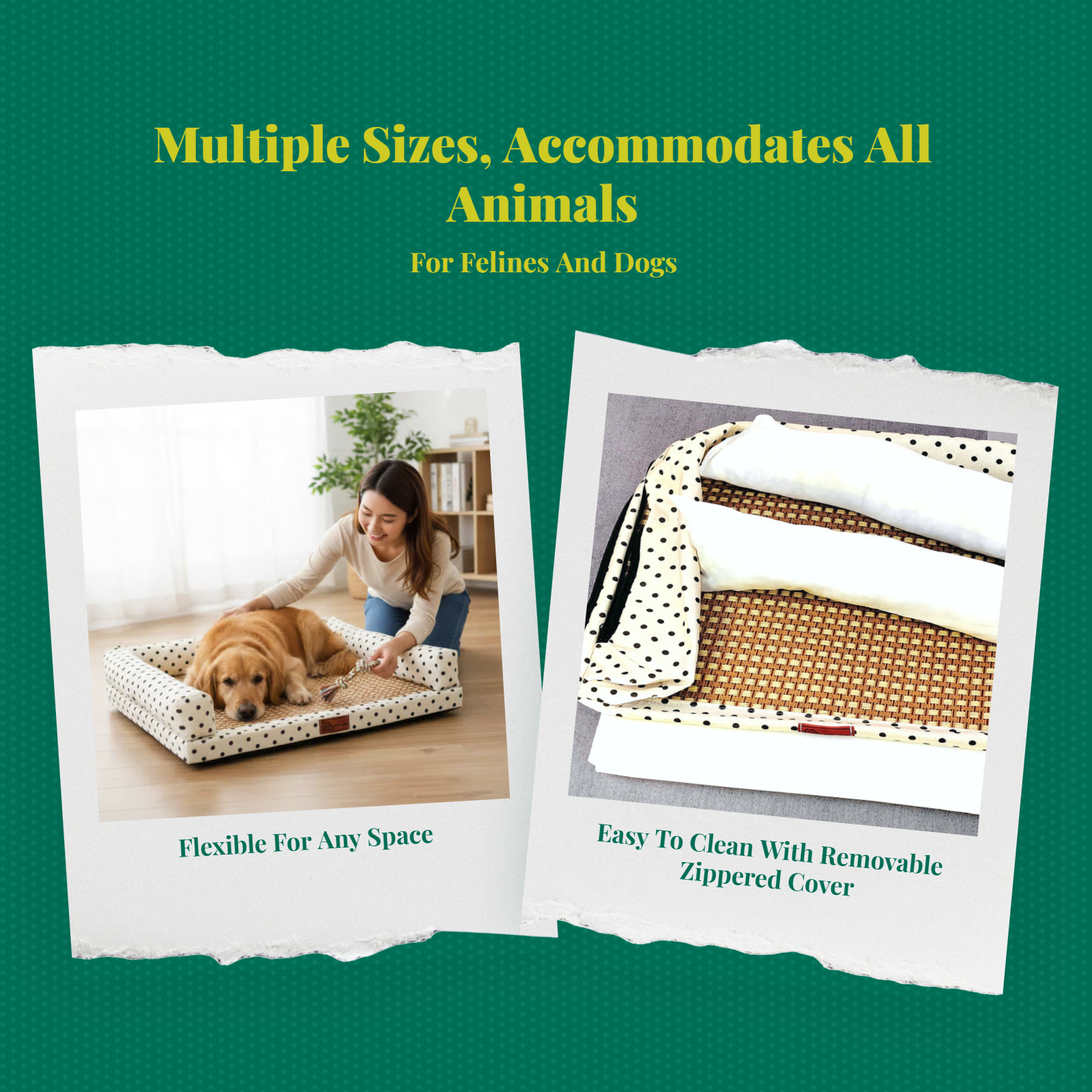 Cooling Dog Bed, cleanable Pet Cooling Mat, Comfortable Cat Sleeping Haven, Summer Rectangular Pet Bed for Dogs and felines, Easy to Clean, average Size