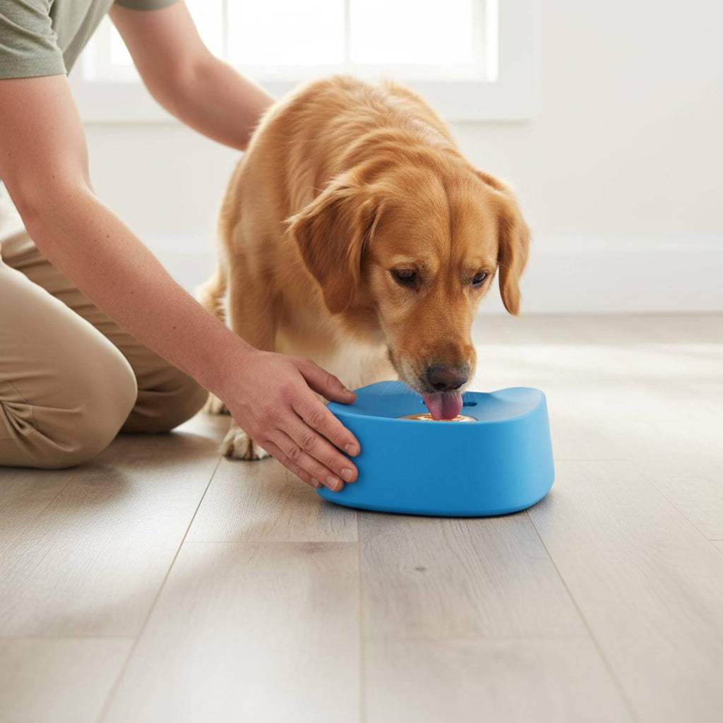 Slow Feeder Lick Bowl Non-Slip Base Liquid Treat Dispenser Multi-Purpose