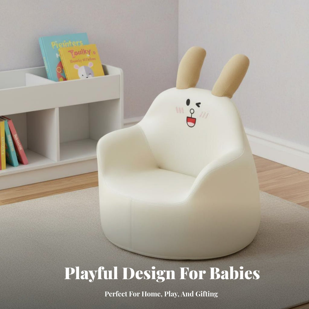 creatureShaped Floor Sofa Cute Design Kids' Furniture Giftable for literature corner