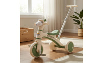 Alpaca Three-Wheeler Detachable Pedals Young Child Three-Wheeler with Push