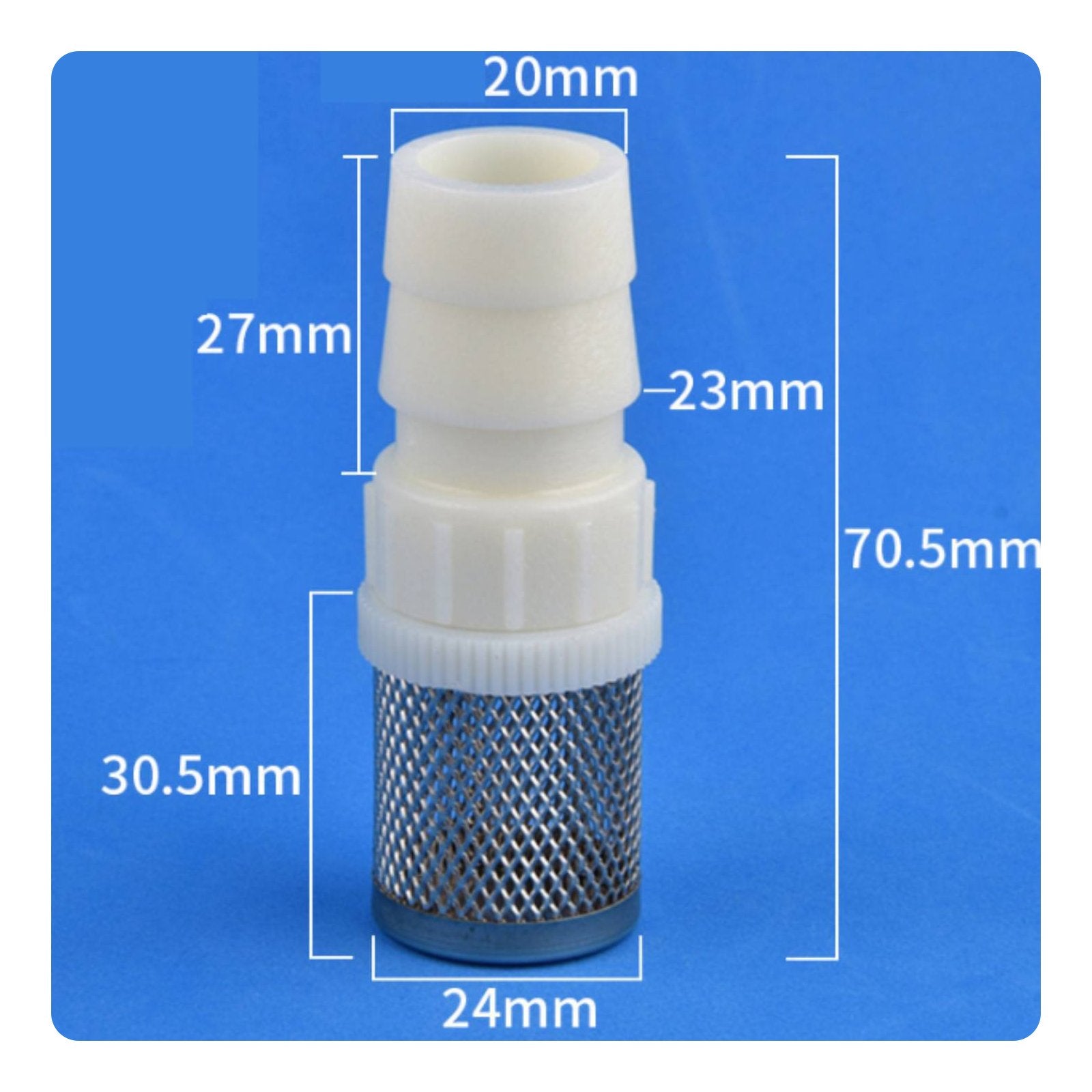 Water Pump Inlet Filter Filters Sediment & Debris Aquarium Pump Pre-Filter