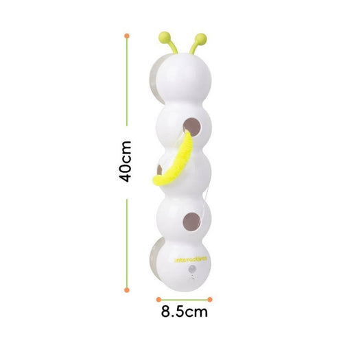 360 Rolling Soft Feather Tail Electric Feline Toy Long-Lasting