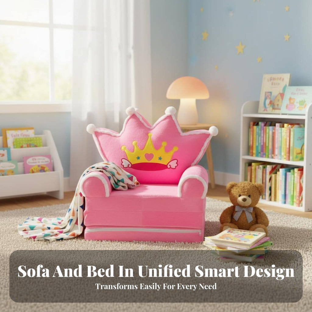 Creature Flip-Open Sofa Comfortable Foam transformable Flip-Open Lounger Lightweight