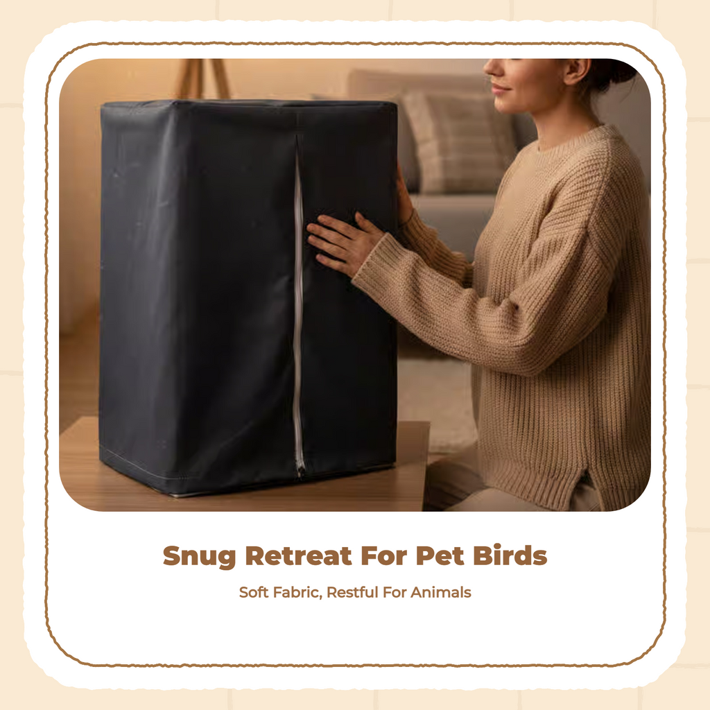 Breathable bird cage cover