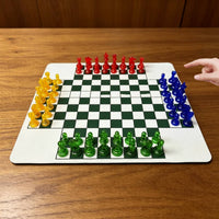 3 or 4 Player Chess Set Easy to Keep 4 Player Chess Set for Tabletop