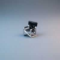 Miniature Folding Chair Micro Furniture Decorative for Hobbyists