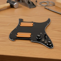 Strat-Style Design Loaded Pickguard Control Knobs Included Electric Guitar