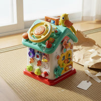 Educational Busy House Multi-Functional Toddler Activity House for Toddlers