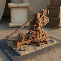 DIY Trebuchet Model Kit Vintage Design Ancient War Machine Model for Students