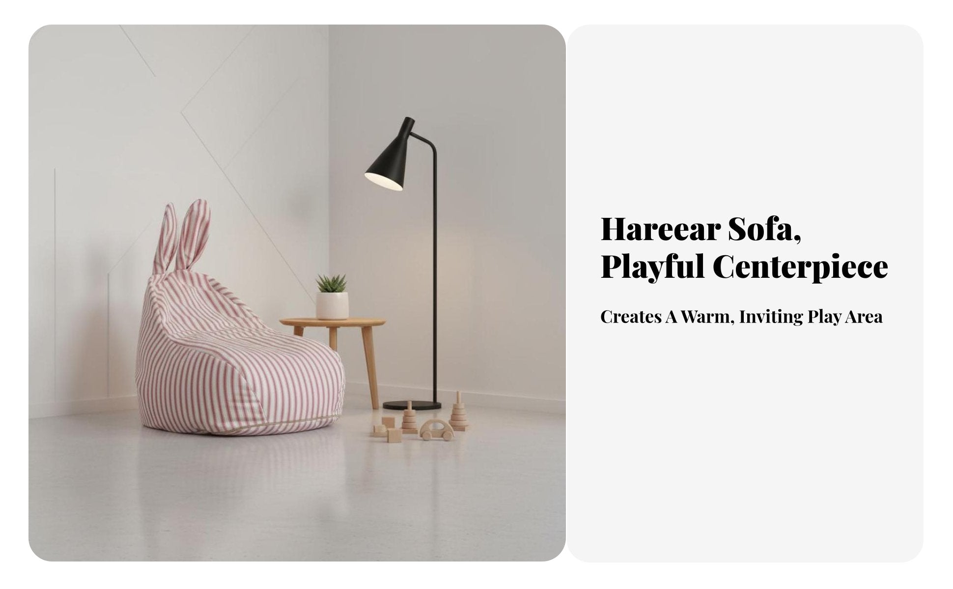 kids' Bean Bag Chair Nordic the childrene creature Character Pouf Comfortable Seating launderable Cover for Parents