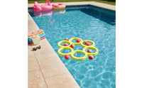 Floating Hoop Toss Game High Buoyancy Pool Toss Game Set for Beach, Family, Kids