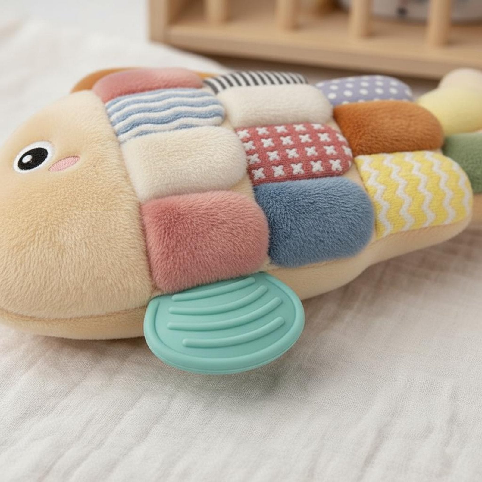 Sensory Aquatic Creature Toy Safe Gnaw Baby Teether Toy Complimentary