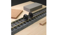 HO Scale Train Wheelset Replacement Part Metal Axle Wheel Pair Nickel Plated
