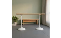 Adjustable Dance Barre Weighted Base Adjustable Dance Bar Stable Workout Gear