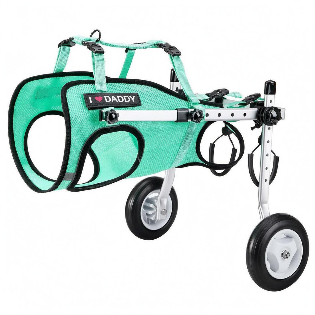 Adjustable Dog Wheelchair Aluminum Alloy Mobility Chair Rehabilitation