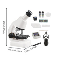 1200x Zooming Device Stem Learning Visual Zooming Device Set Adjustable Focus
