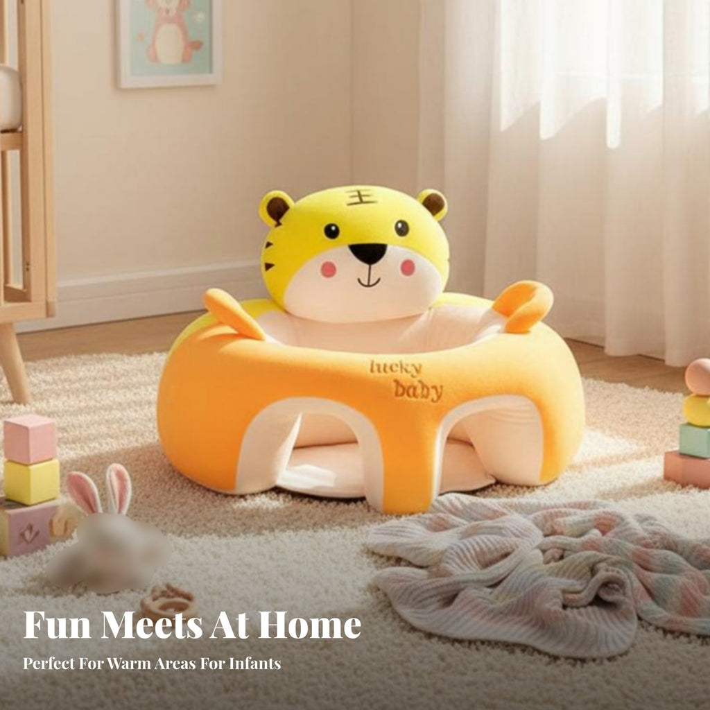 Inflatable infant Training Seat with Radish Toy Infant assist Chair